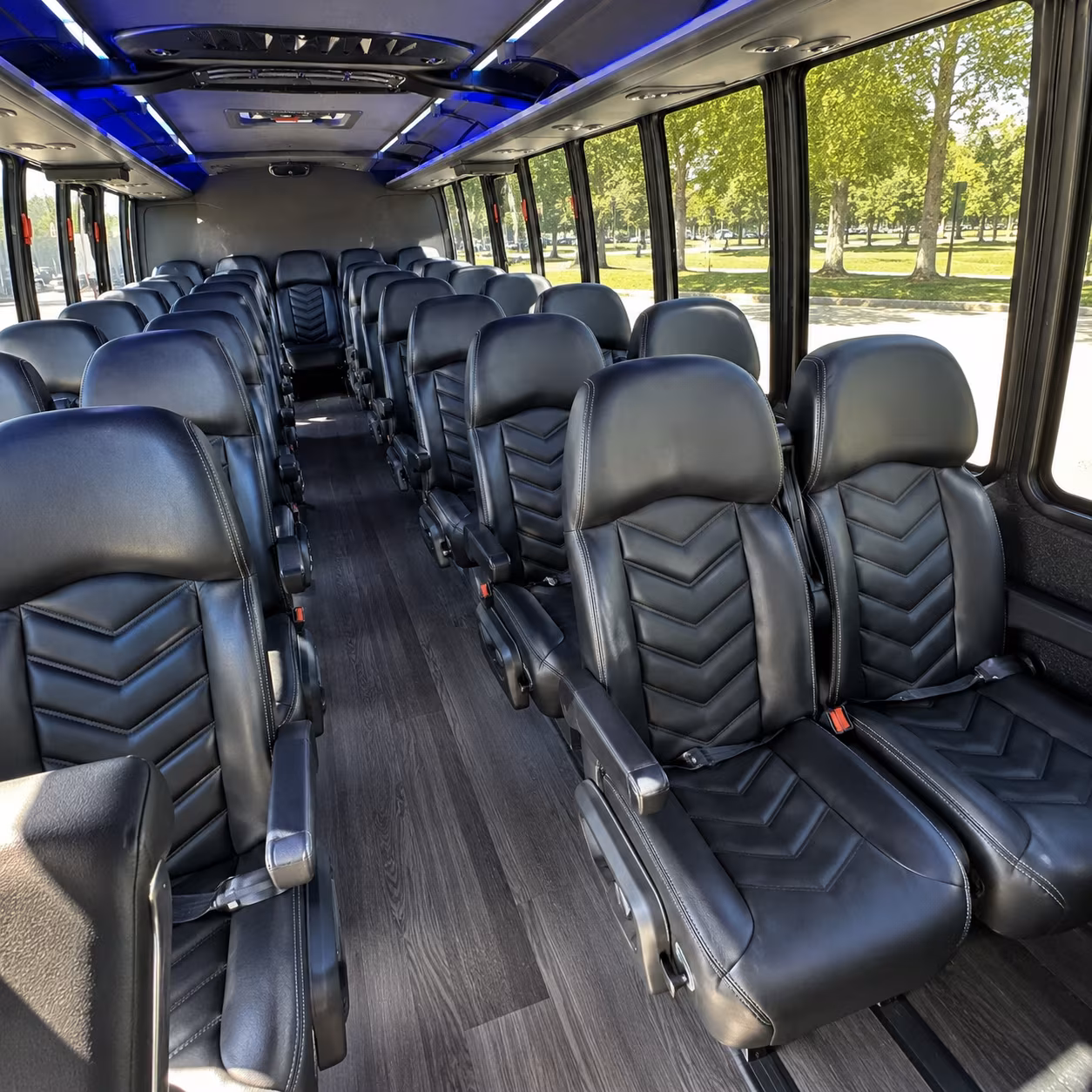 hamden religious group transportation onboard seating
